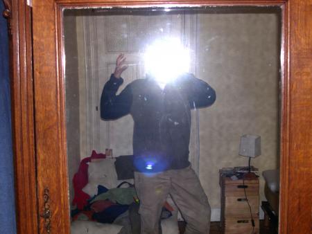 phénomène paranormal....lol c'est le flash